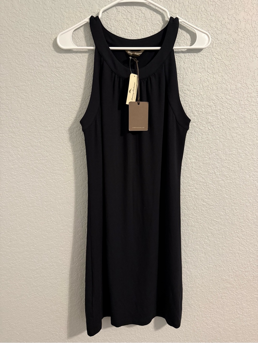 Tommy Bahama Black Sleeveless Shift Dress